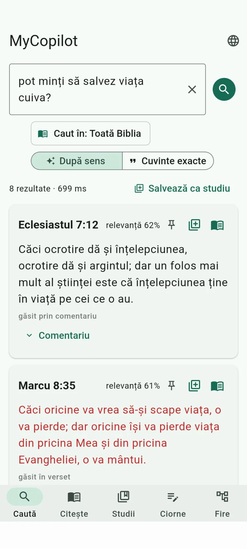 Captură MyCopilot